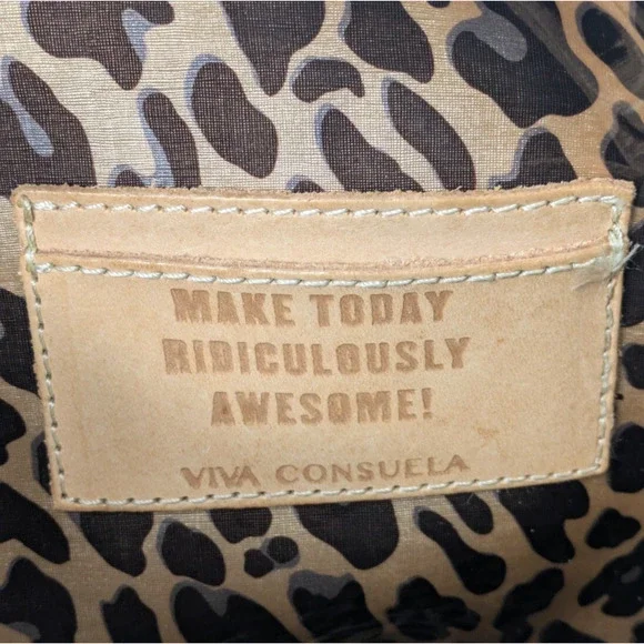 Consuela Downtown Crossbody Bag in Deanna Canvas Stripe Multicolor Yellow Blue - Picture 9 of 16